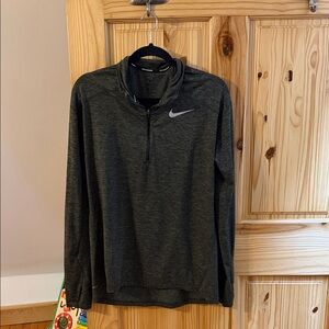 Nike Green Quarter-Zip Pullover